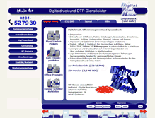 Tablet Screenshot of dph.mediaart-dortmund.de